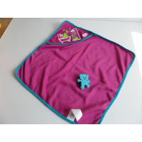 Badcape fuchsia, orrigineel Baby Born, 2e hands