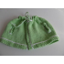 Gebreide poncho groen