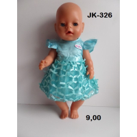 Jurk met strikjes lila