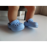 Crocs blauw past e 32 en 36 cm pop