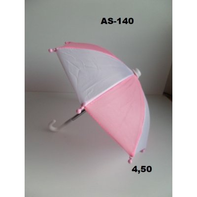 Paraplu rose met wit Paraplu rose met wit