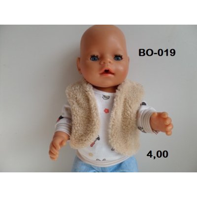 Bont gilet zandkleur