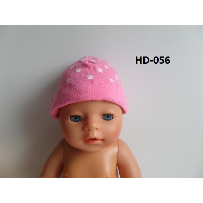 Mutsje rose met sterretjes