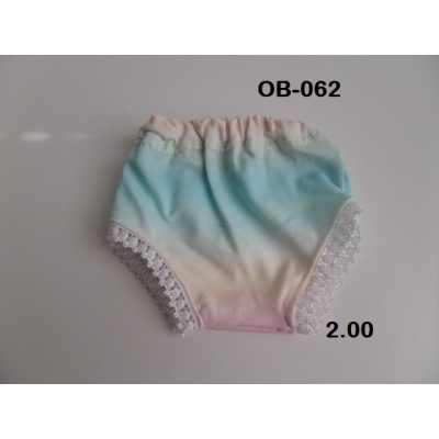 Onderbroek pastel strepen, mint