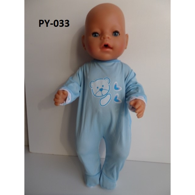 Pyjama/ boxpak lichtblauw