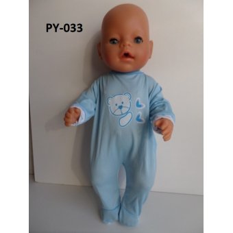 Pyjama/ boxpak lichtblauw