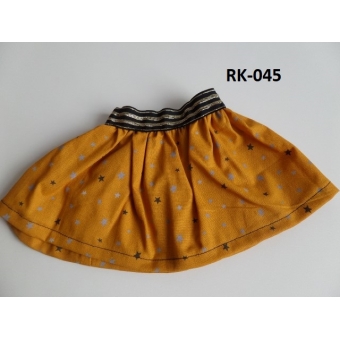 Rok oker met sterretjes