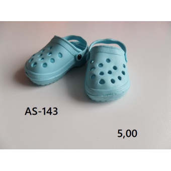 crocs licht blauw