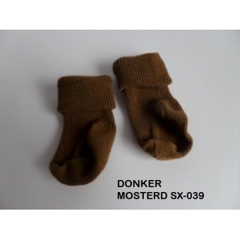 Omslagsokje donker mosterd