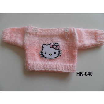 trui met hello Kitty, zalm melè