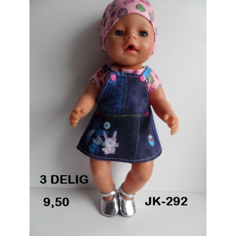 Tuinrok met shirtje en sjaaltje