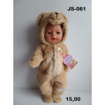 Berenpak bruin bont, orrigineel van Baby Born