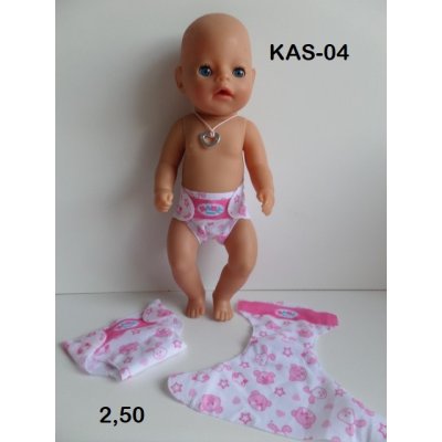 Stoffenluier orrigineel van Baby Born. Maat 36