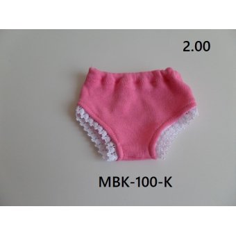 onderbroek rose  maat 32, 36