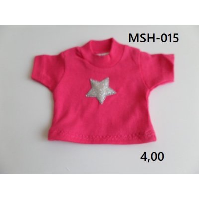 shirt fuchsia met ster maat 32