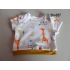 Short met streep, mosterdkleur tricot
